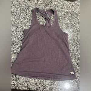 Vuori Lux Performance Tank - Smoked Plum Heather
